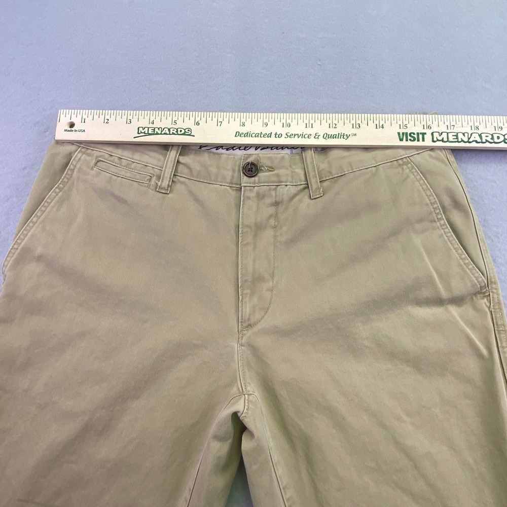 Eddie Bauer Pants Men's 34x34 Khaki Chino Legend Wash Straight Leg Office Wear - Picture 4 of 11